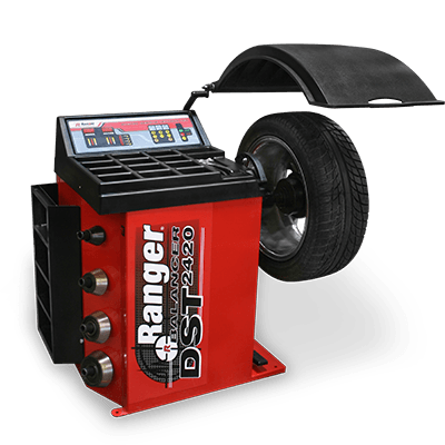 DST-2420 Wheel Balancer / 36 mm Shaft / 30' Maximum Wheel Diameter Capacity