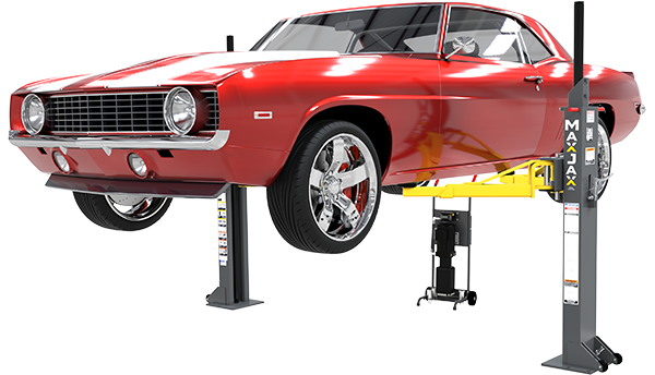 MaxJax portable two post car lift black Friday deal