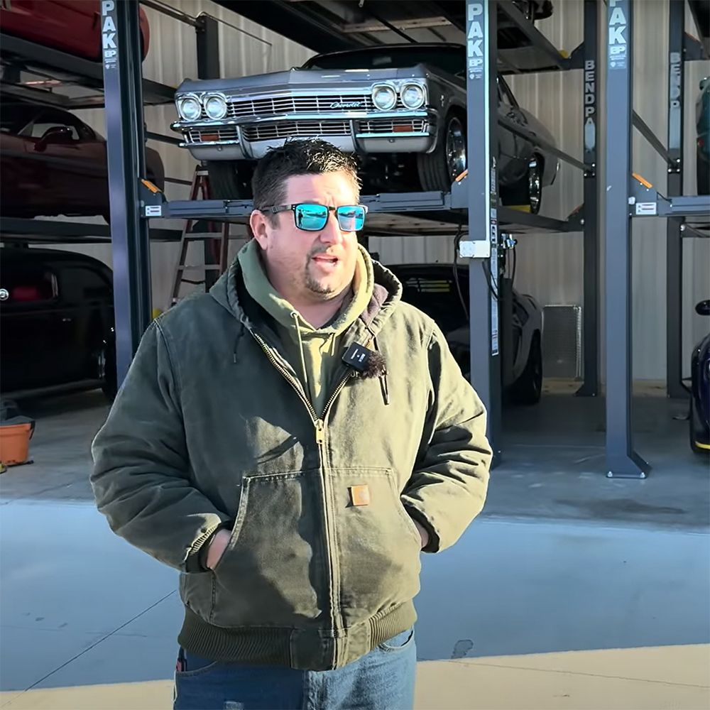 Davis Drives with BendPak parking lifts