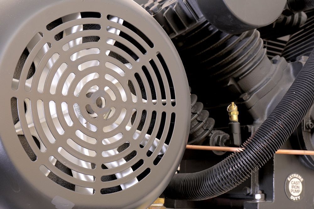 Energy-efficient 5 HP air compressor motor