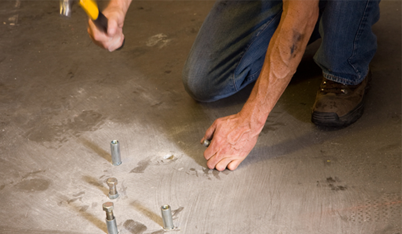 MaxJax Concrete Lift Installation