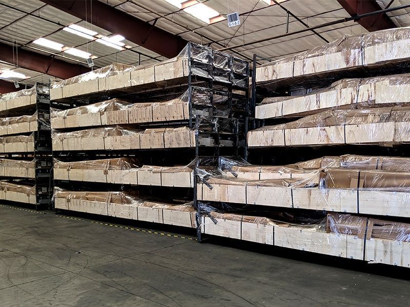 New four-post lift packaging