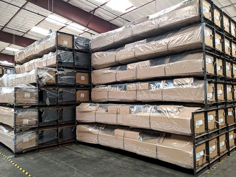 New BendPak two-post lift packaging