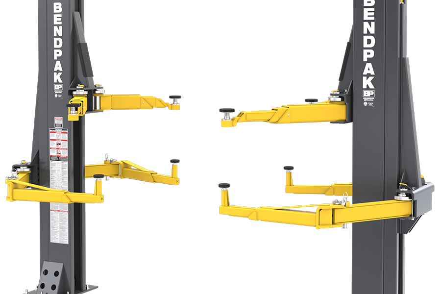OctaFlex 8-arm lift system showing eight adjustable lifting arms for vehicle and component control