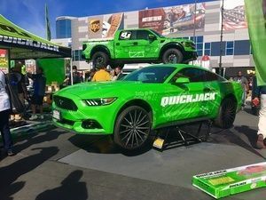 QuickJack outdoor SEMA Booth 2018