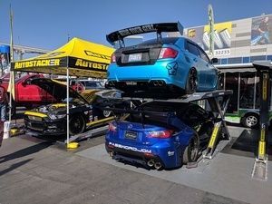 SEMA show 2017 showing off Autostacker parking lift