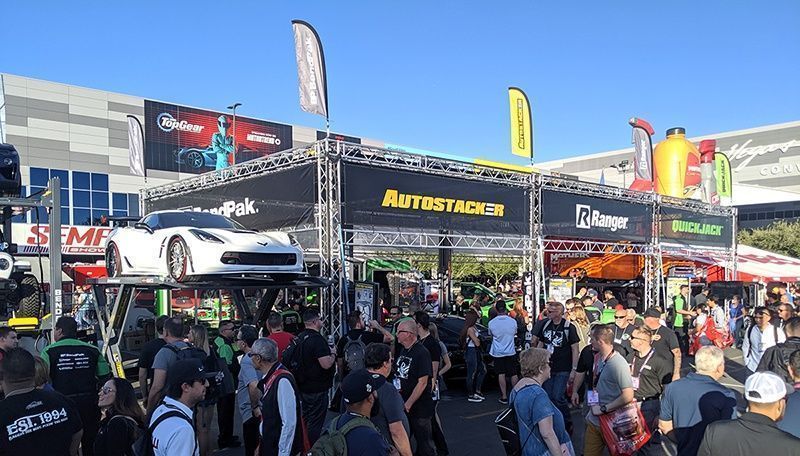 SEMA Show Las Vegas today